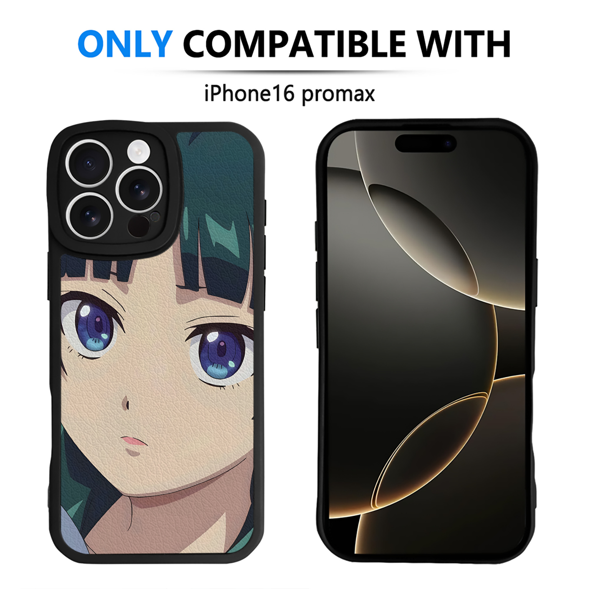 （画像用） 薬屋のひとりごと The Apothecary Diaries 【iPhone 16シリーズ対応】シリコンスマホケース（レザー調） 材質：シリコン